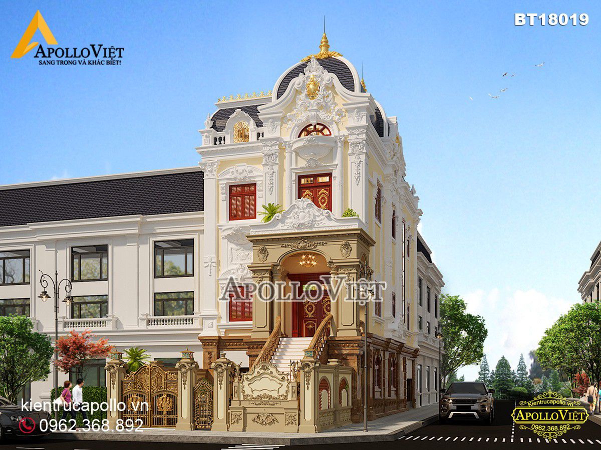 Biệt thự sang trọng bề thế tại Hưng Yên
